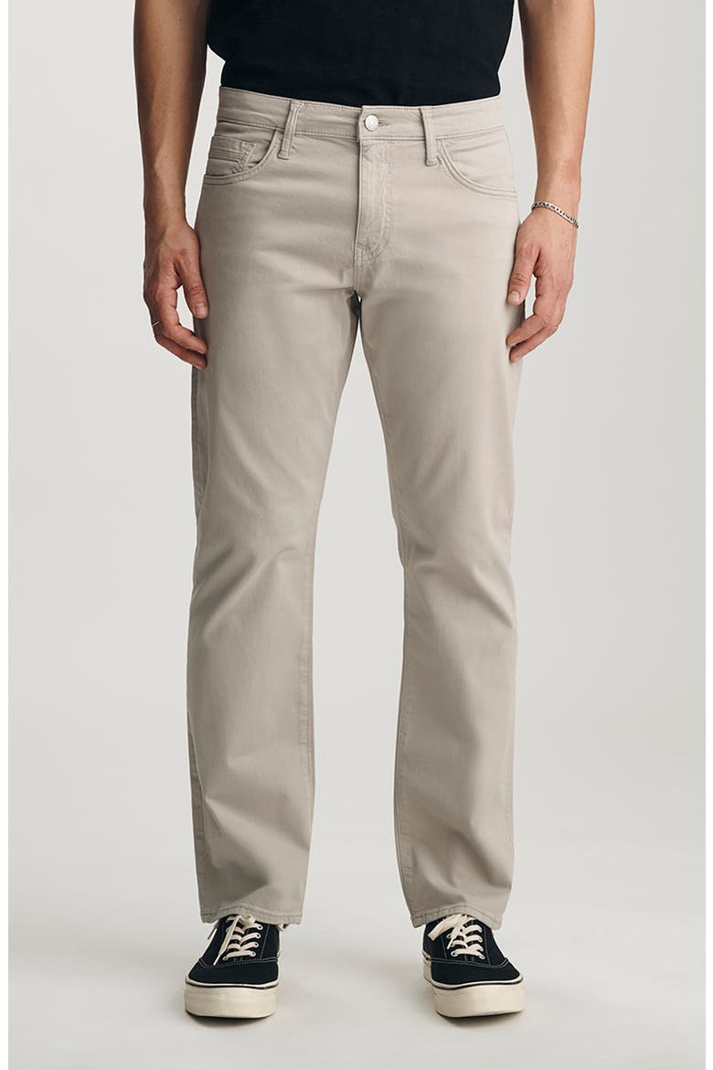Matt Relaxed Straight Leg Twill Pants, Main, color, STONE TWILL