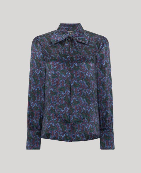 Birch Tie Neck Blouse