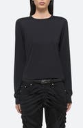 Helmut Lang Slim Long Sleeve Cotton T-Shirt