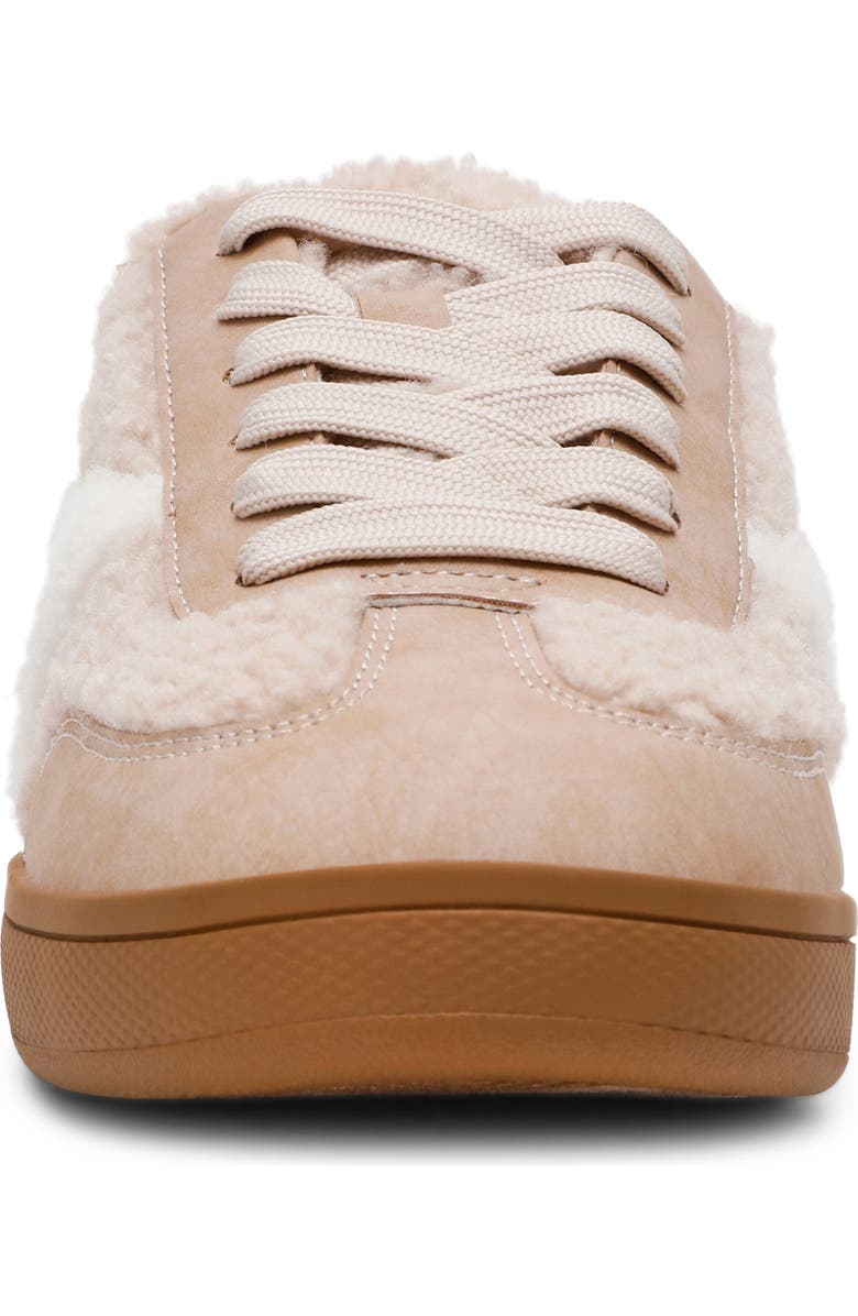 DV by Dolce Vita Vitally Faux Shearling Lined Mule Sneaker, Alternate, color, Light Camel Plush