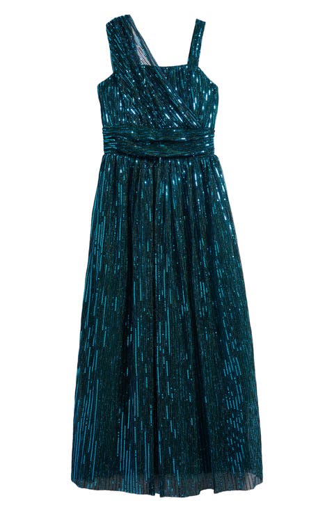 Kids' Zia Foil Dot Party Dress