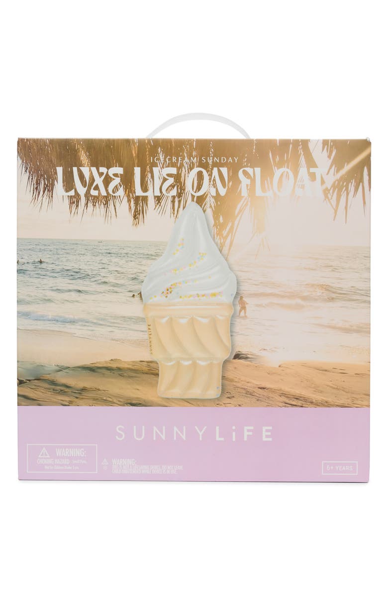 Sunnylife Luxe Ice Cream Sunday Pool Floatie, Alternate, color,