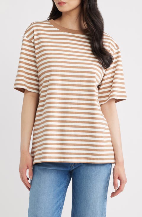 The Overized Stripe T-Shirt
