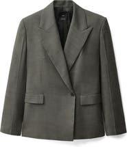 MANGO Oversize Double Breasted Suit Jacket