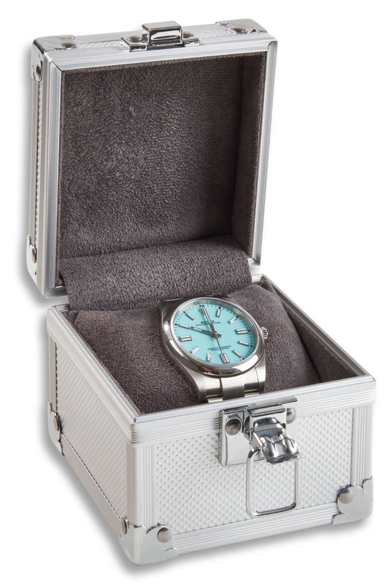 Single Watch Case, Alternate, color, SILVER