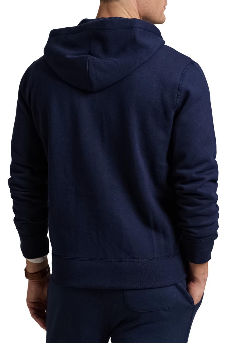 Polo Ralph Lauren Cotton Blend Fleece Zip Front Hoodie (Men