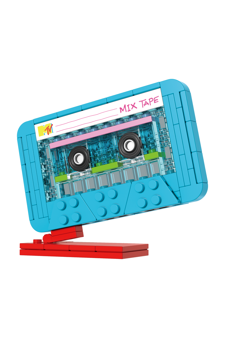 MTV Cassette Building Set, Alternate, color, Yellow