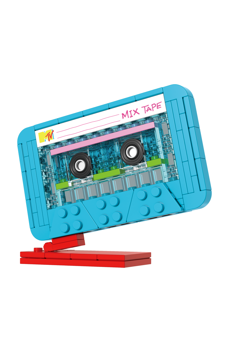Brickcraft MTV Cassette Building Set, Alternate, color, Yellow