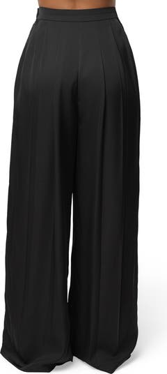 Clara Pleated Wide Leg Trousers