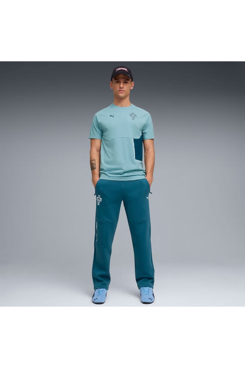 Men's Puma Mint Portugal National Team PumaTech Pocket T-Shirt, Alternate, color, Mint