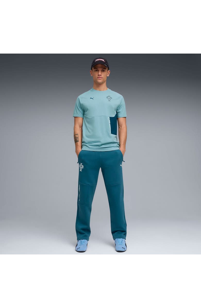 PUMA Men's Puma Mint Portugal National Team PumaTech Pocket T-Shirt, Alternate, color, Mint