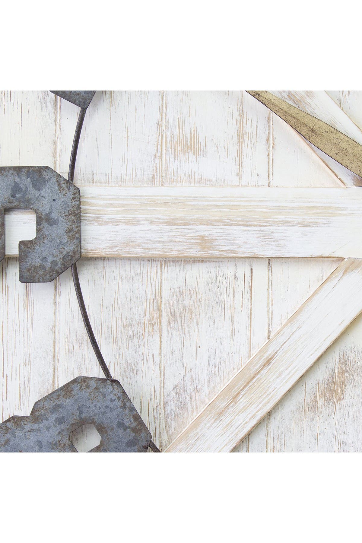 STRATTON HOME DECOR Multi Rustic Farmhouse Wall Clock | Nordstromrack