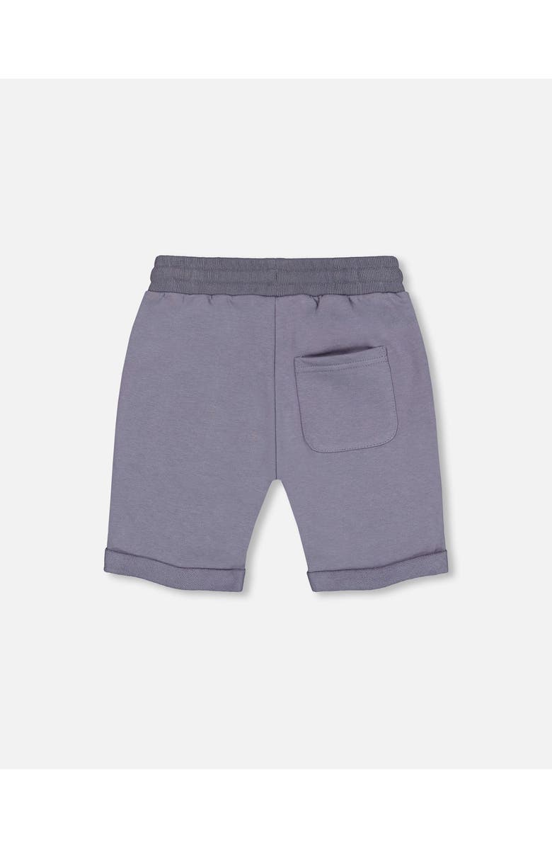 Deux par Deux Boy's French Terry Short Nightshadow Blue, Alternate, color,