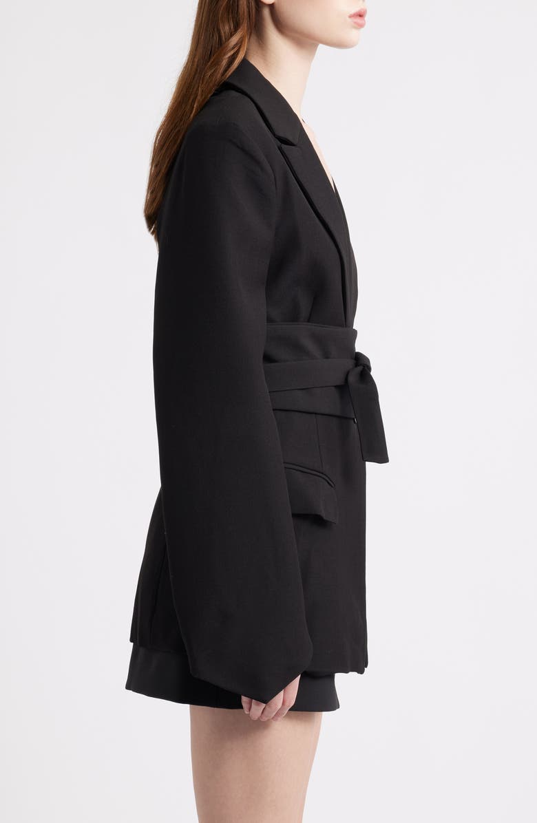 Odd Muse The Ultimate Muse Belted Blazer, Alternate, color, Black