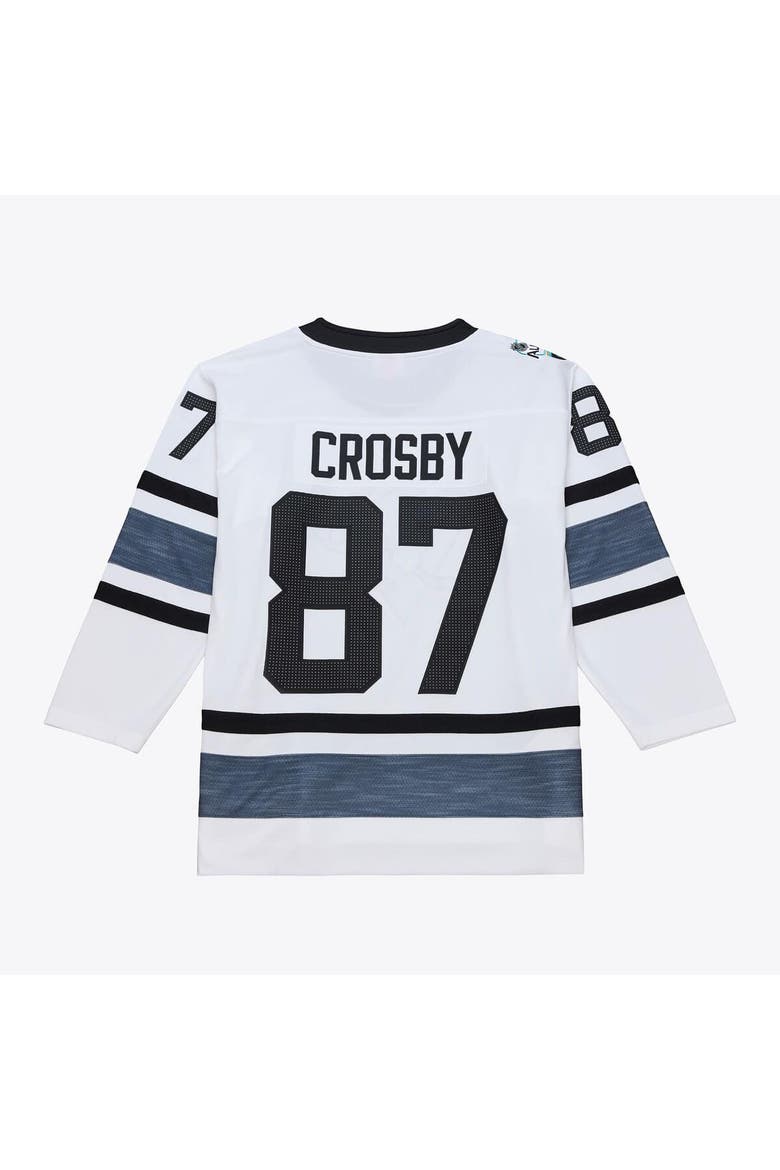 Men's Mitchell & Ness Sidney Crosby White 2019 All-Star Game Power Play Jersey, Alternate, color, White