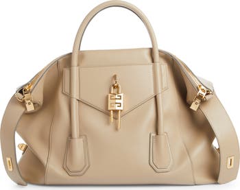 Givenchy Medium Antigona Soft Lock Leather Top Handle Bag | Nordstrom