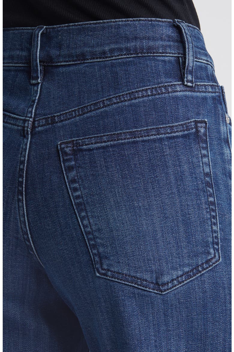 Le Slim Palazzo Ankle Jeans, Alternate, color, THUNDERSTORM