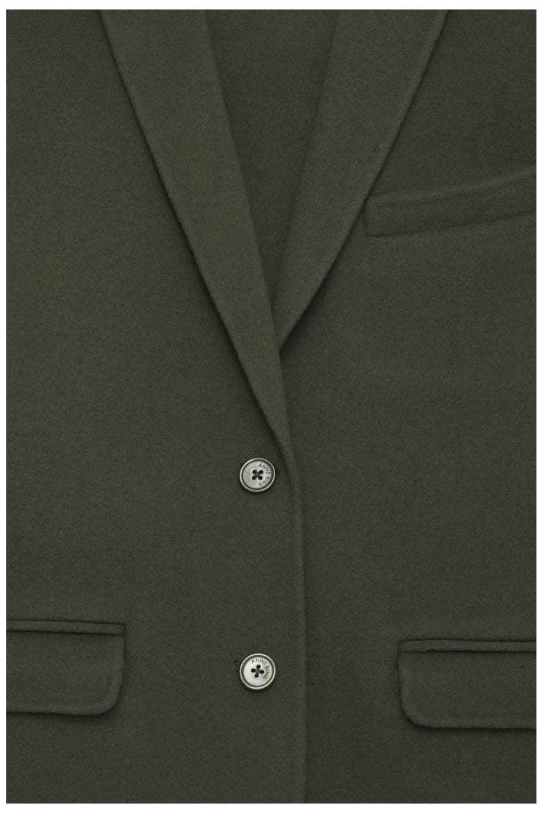 Quinn Wool & Cashmere Blazer, Alternate, color, OLIVE CASHMERE BLEND