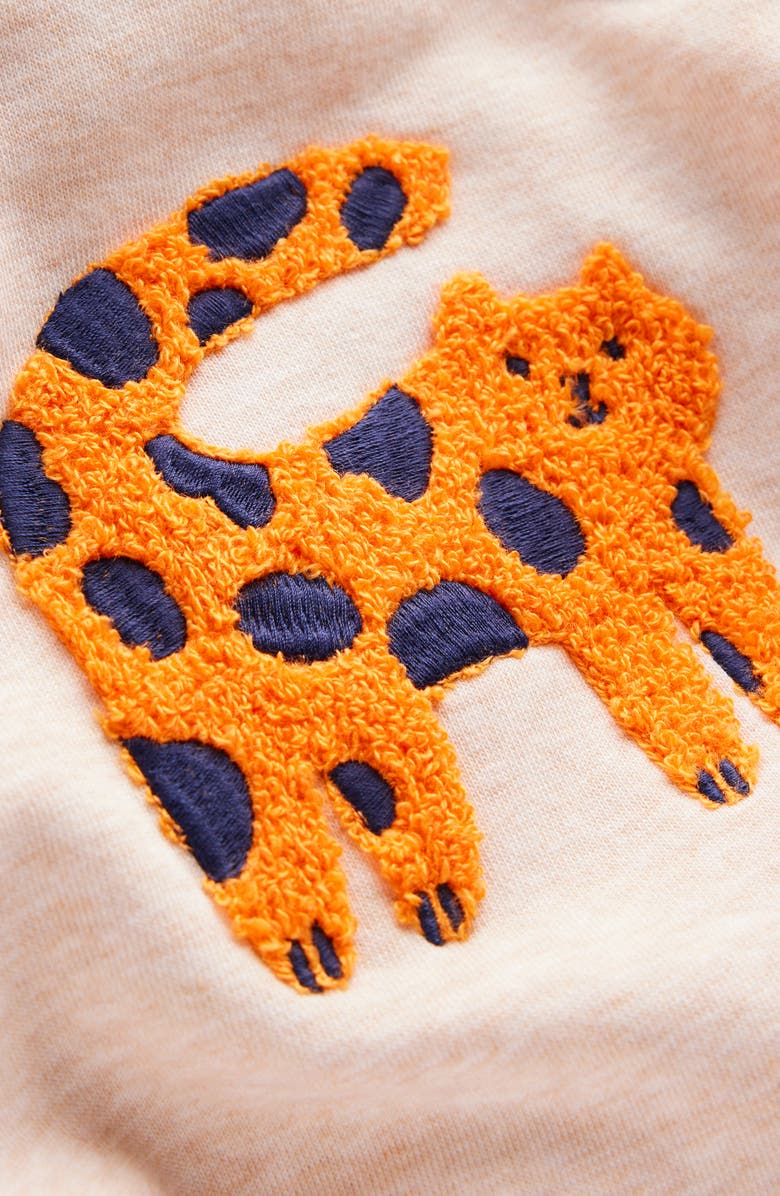 Mini Boden Kids' Cats Bouclé Graphic Sweatshirt, Alternate, color,