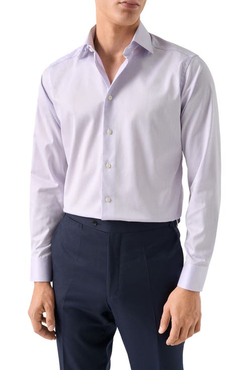 Contemporary Fit Twill Dress Shirt