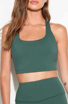 Spiritual Gangster Frankie Longline Racerback Sports Bra