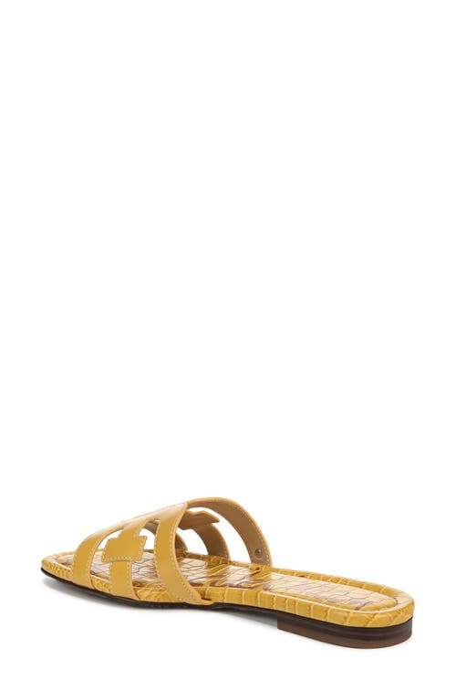 Sam Edelman Bay Slide Sandal In Sunflower/sunflower