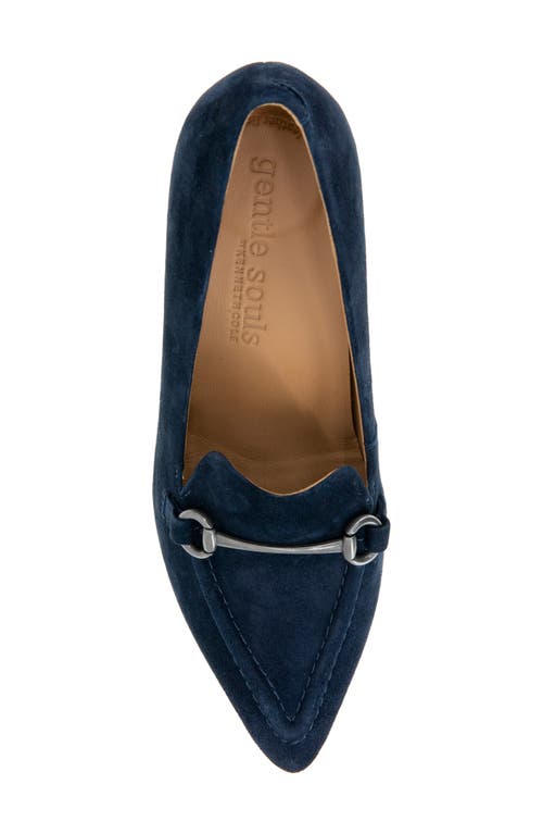 Gentle Souls Dionne Pointed Toe Bit Loafer Pump In Multi