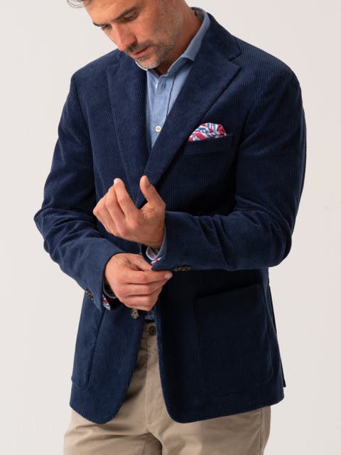 Premium Blend Corduroy Blazer