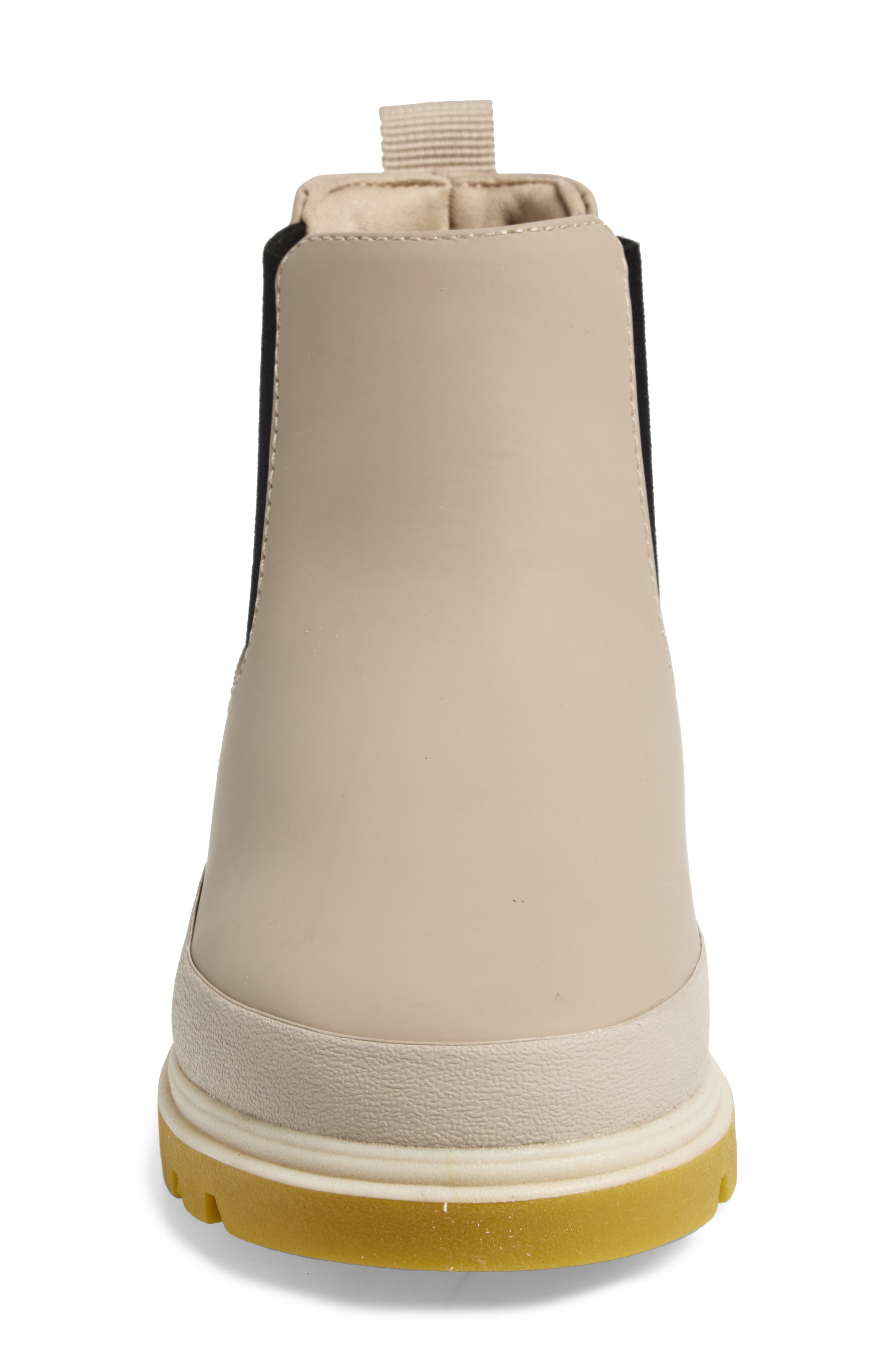 Native Shoes Kids' Kensington Water Resistant Chelsea Boot, Alternate, color, Flax Tan/ Brown/ White