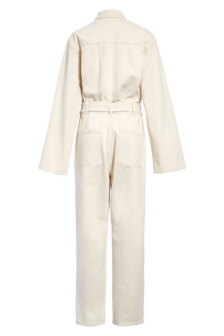 Tatum All in One Denim Jumpsuit, Alternate, color, PAPER