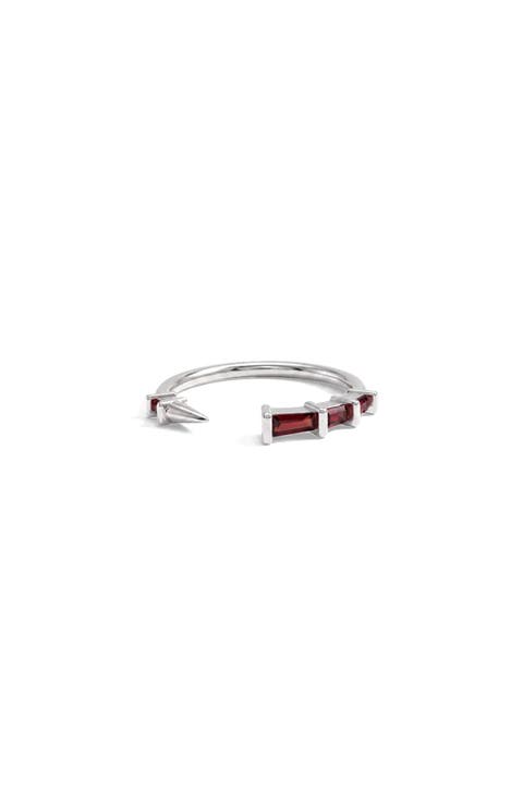 Nocturne Graduated Dagger Band Ring