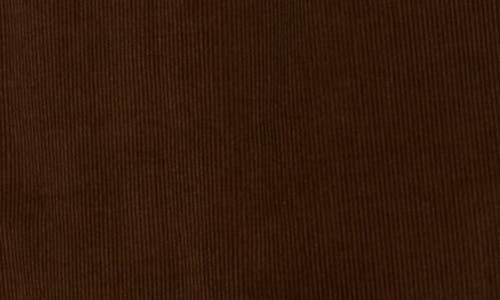Elodie Pleated Corduroy Pants In Brown
