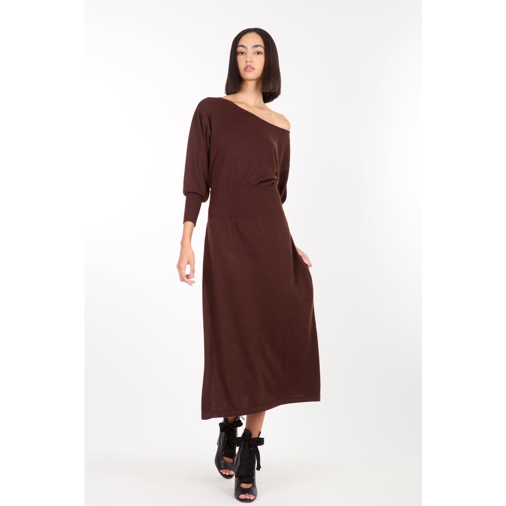 Super Natural By Secret Mission Morgan Dress In Brown