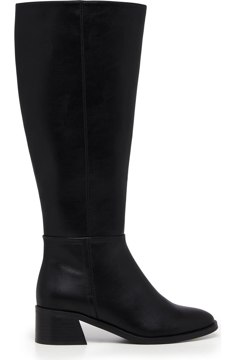 Therapy Australia Neva Knee-High Boot, Main, color, Black Smooth Pu