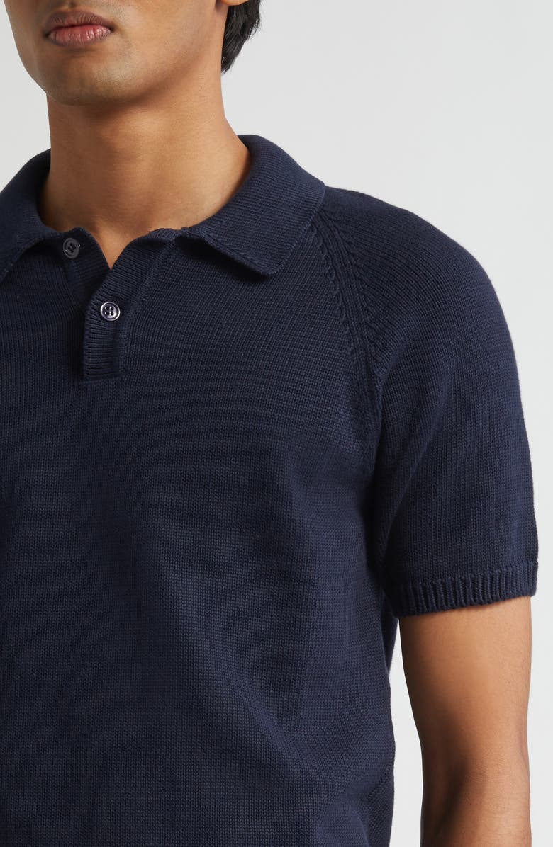 Noah Organic Cotton Polo Sweater, Alternate, color, 