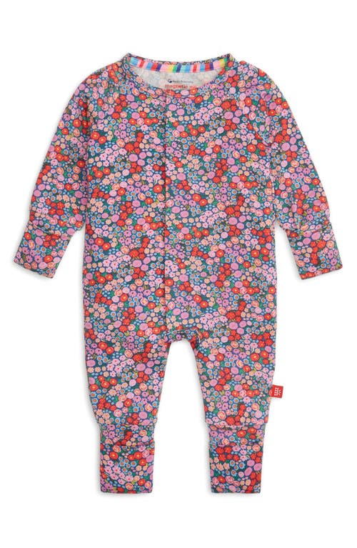 Magnetic Me Gilded Lily Magnetic Closure Convertible Romper In Red