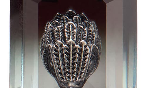 Kurt Geiger London Eagle Ombré Crystal Stud Earrings In Black