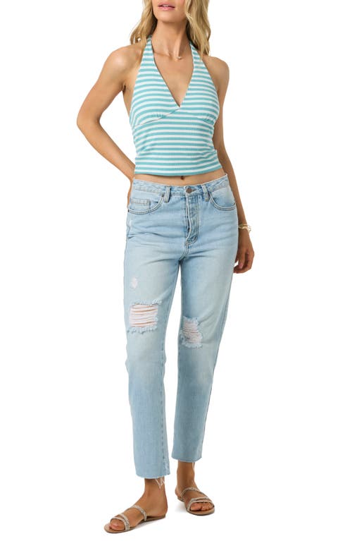 O'neill Eliza Rib Crop Halter Top