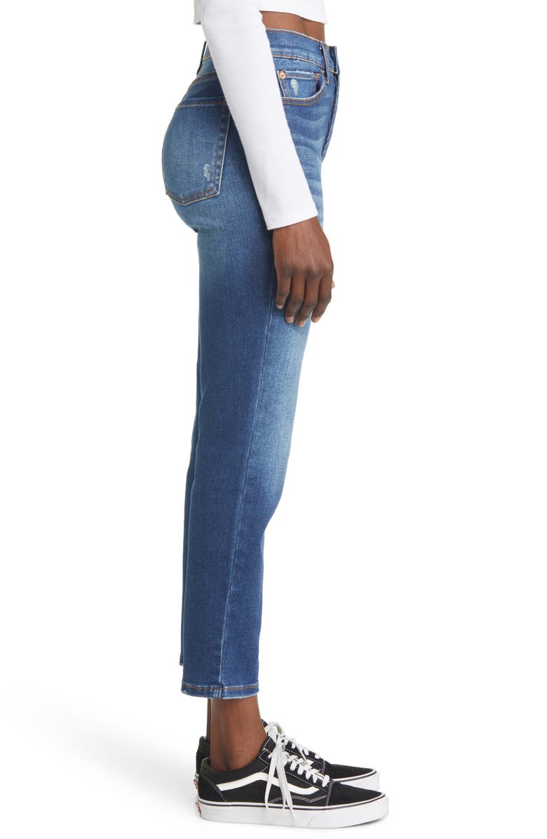 STS Blue Christy High Waist Tapered Ankle Skinny Jeans, Alternate, color, 