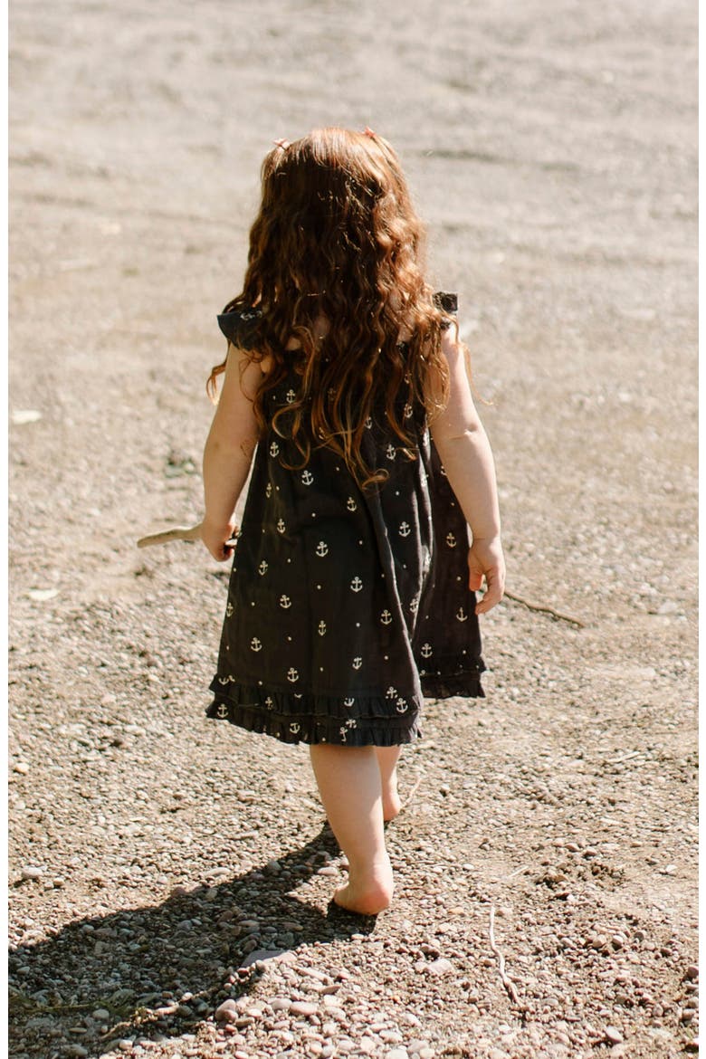 Anchor Organic Cotton Dress, Alternate, color, CHIA ANCHOR