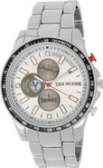 True Religion Chronograph Bracelet Watch, 45.1mm