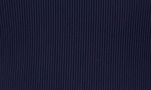 Beach Riot Sydney Belted One-piece Swimsuit In Navy