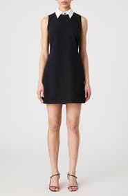 French Connection Echo Collared Sleeveless Minidress