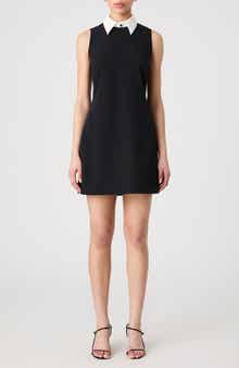 French Connection Echo Collared Sleeveless Minidress