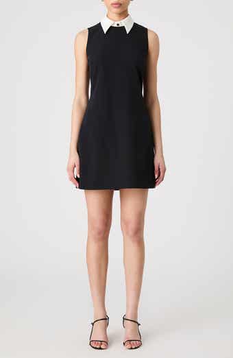 French Connection Echo Collared Sleeveless Minidress