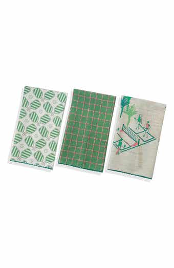 Tiramisu Pickleball Game Day Set of 3 Kitchen Towels