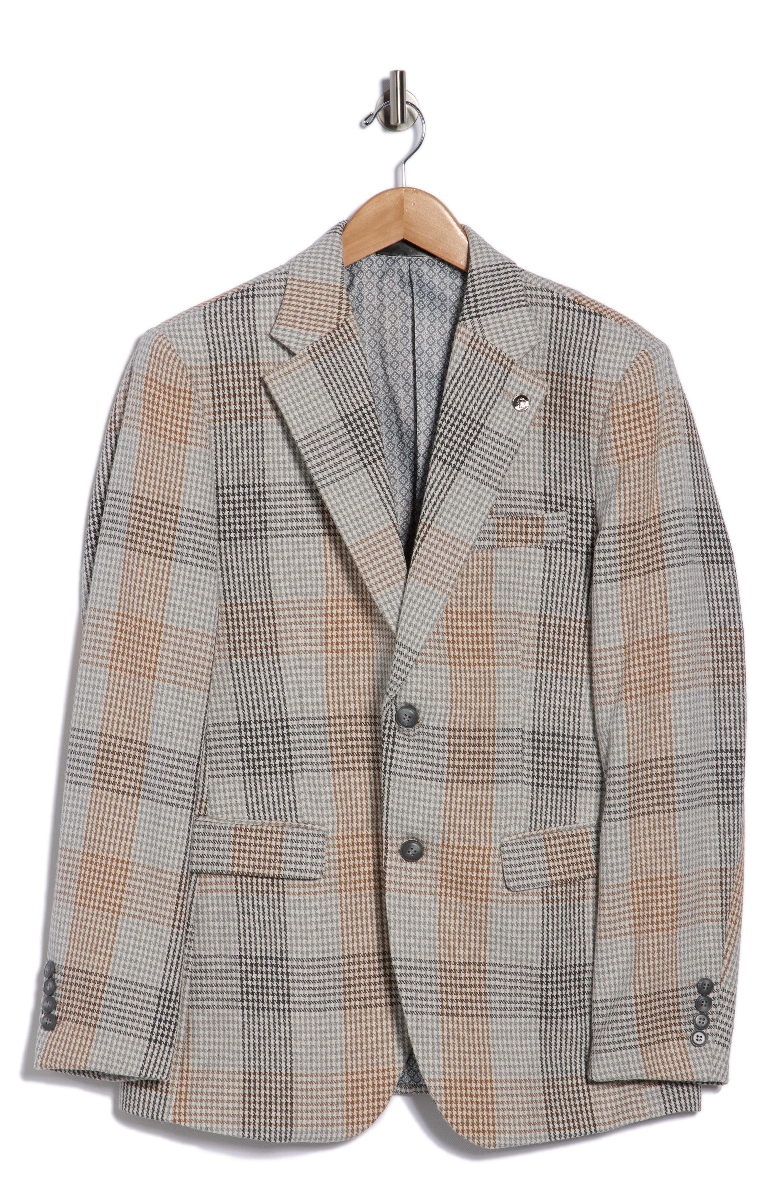 T.R. PREMIUM Slim Fit Two Button Blazer