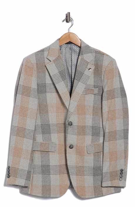 T.R. PREMIUM Slim Fit Two Button Blazer