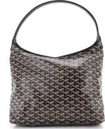 Pre-Owned Goyard Boheme Hobo Coated Canvas