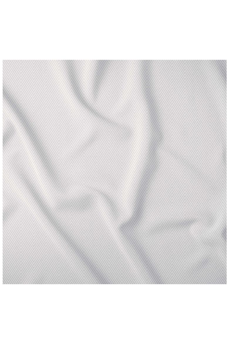 Slim Fit Herringbone 4-Way Stretch Button-Up Shirt, Alternate, color, WHITE